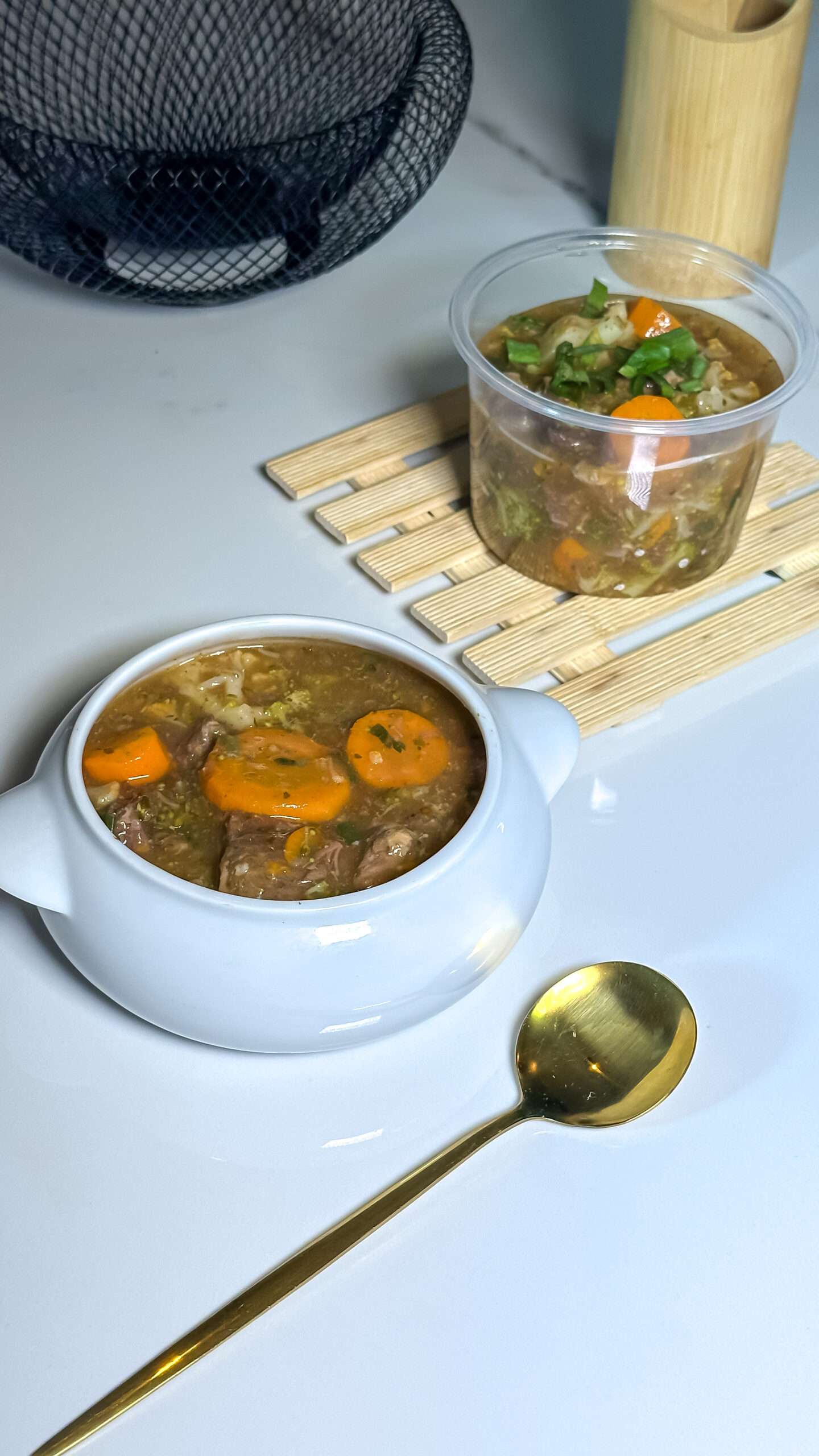 Legumes com carne de panela (400g)