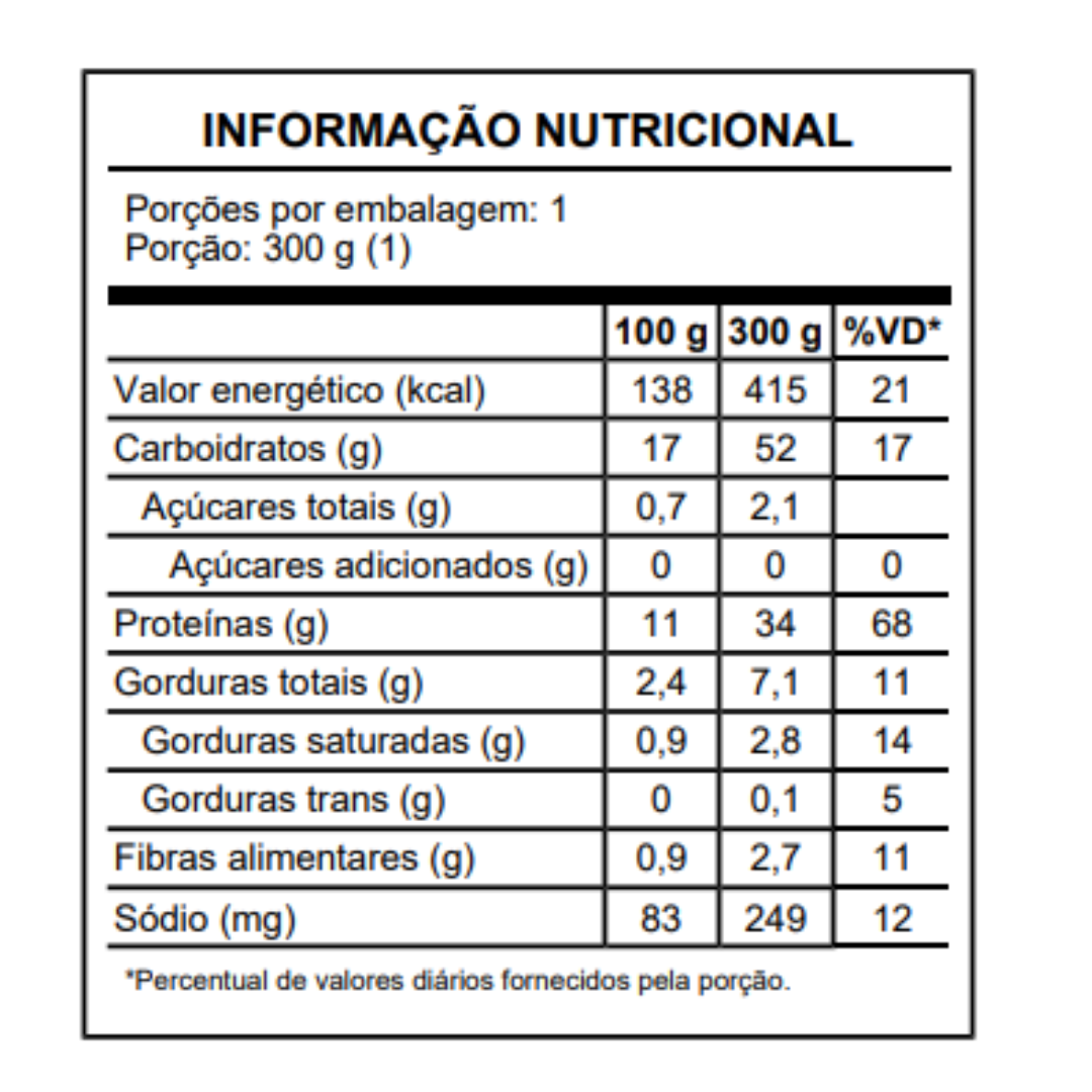 Frango a parmegiana com pure de batata inglesa e arroz branco (300g) - Imagem 3